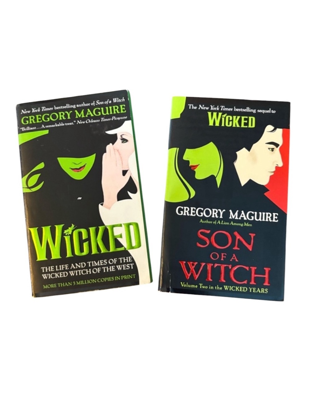 💚 ❤️1st Print Wicked novels by Gregory Maguire - sprayed edges Collecters ed.